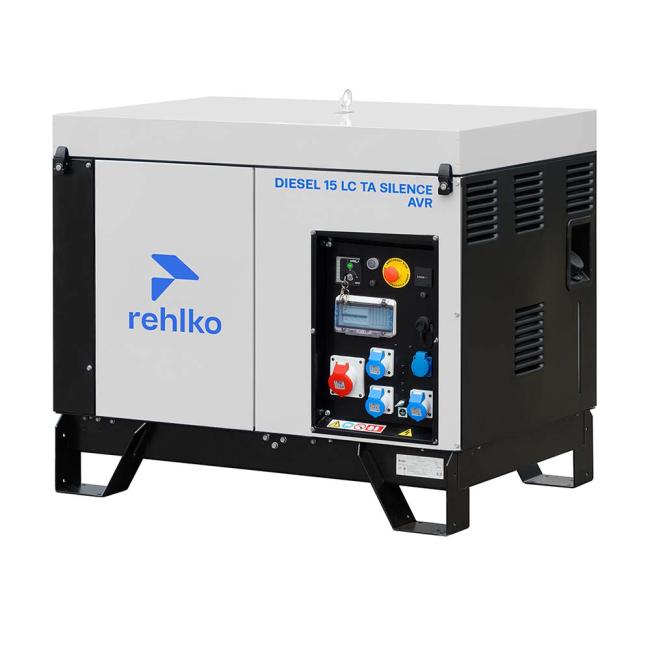 Портативный дизельный генератор SDMO DIESEL 15 LC TA SILENCE AVR C5